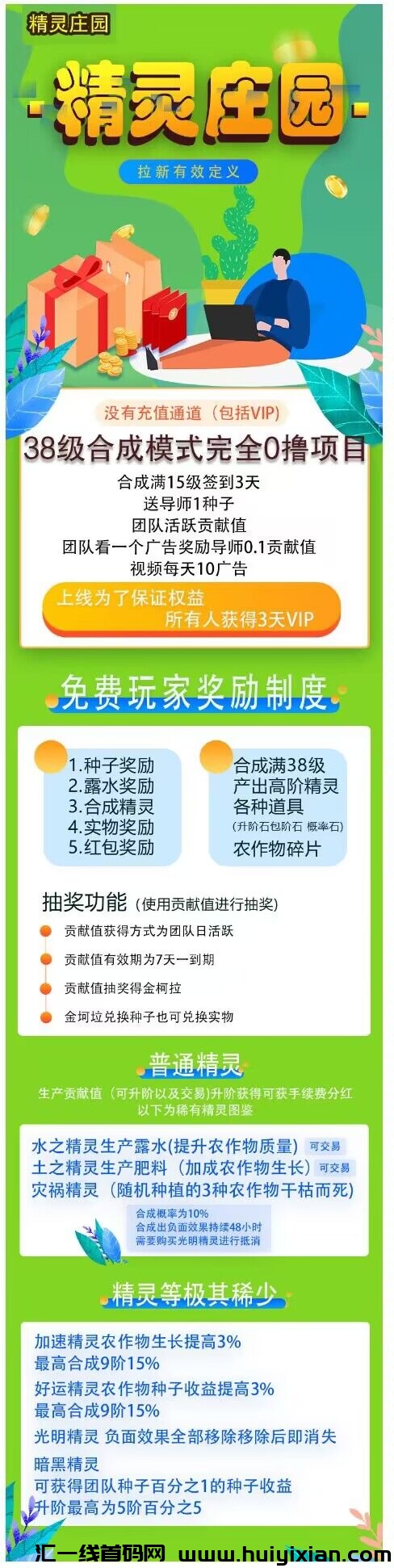 精灵庄园奖券世界合成模式欢迎团队长对接-汇一线首码网