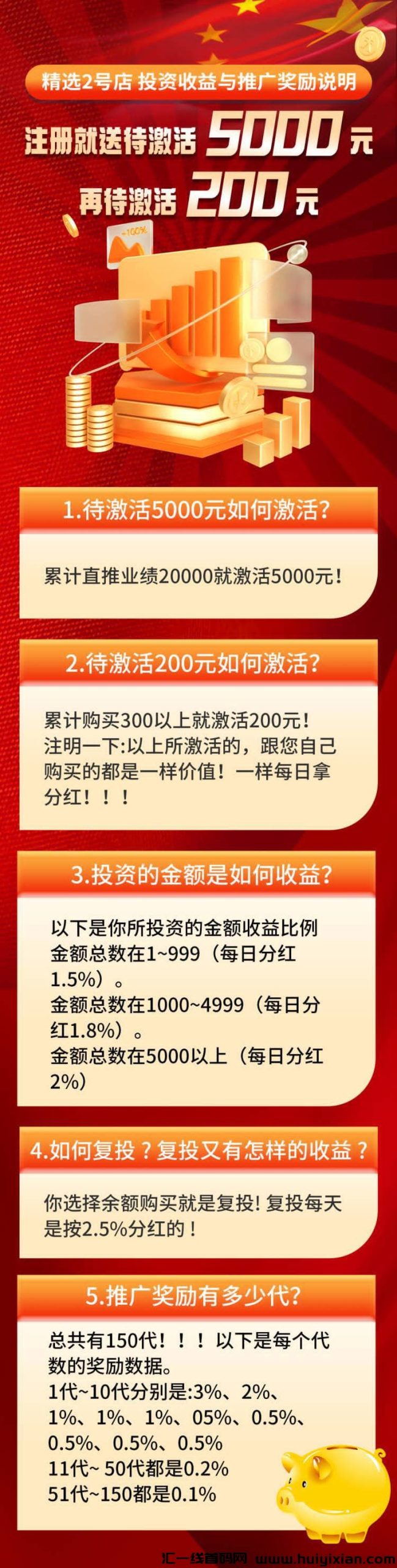 精选2号店，二三年神盘150代收溢-汇一线首码网