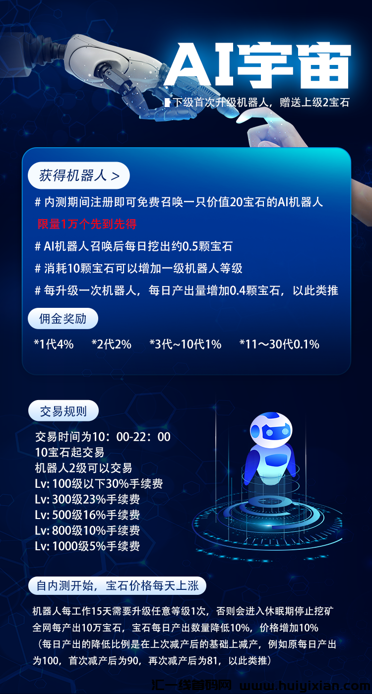 AI宇宙新项目预热中 9号火爆开场-汇一线首码网