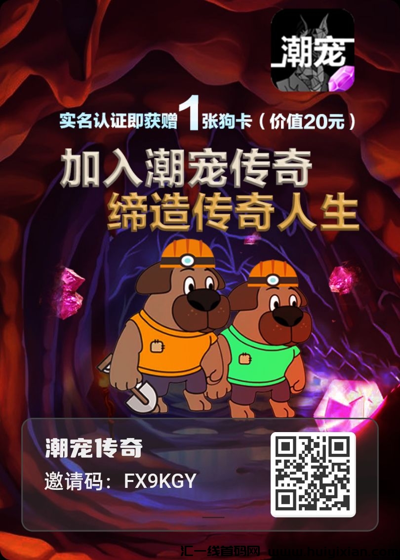 首码潮宠传奇，零撸，轻松赚米-汇一线首码网