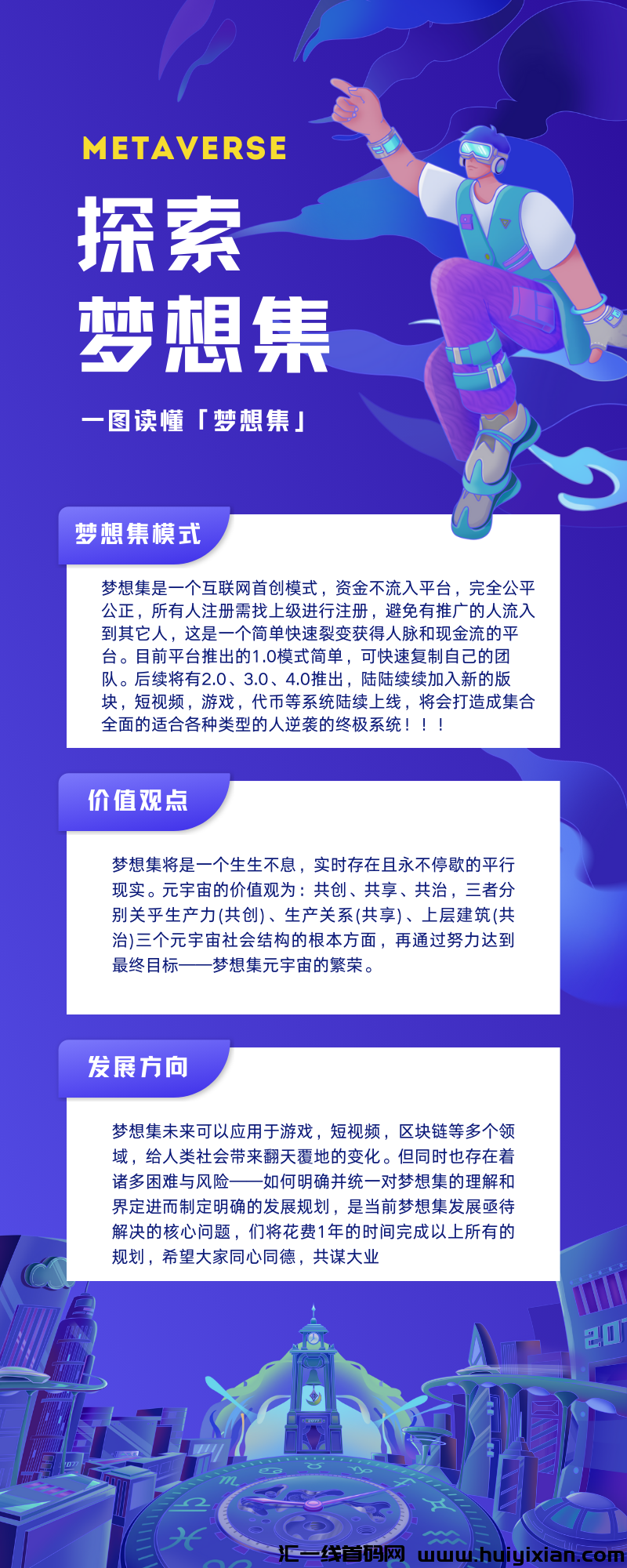 2024年爆款项目，梦想集即得人脉又得财富-汇一线首码网