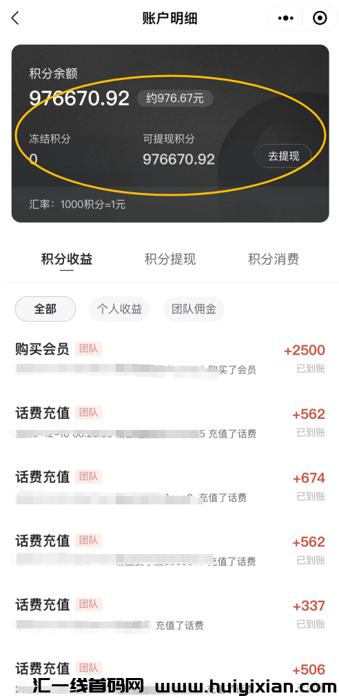 薅羊毛的同时还能挣钱，一兲1000+，长期项目，0成本直接开搞！-汇一线首码网